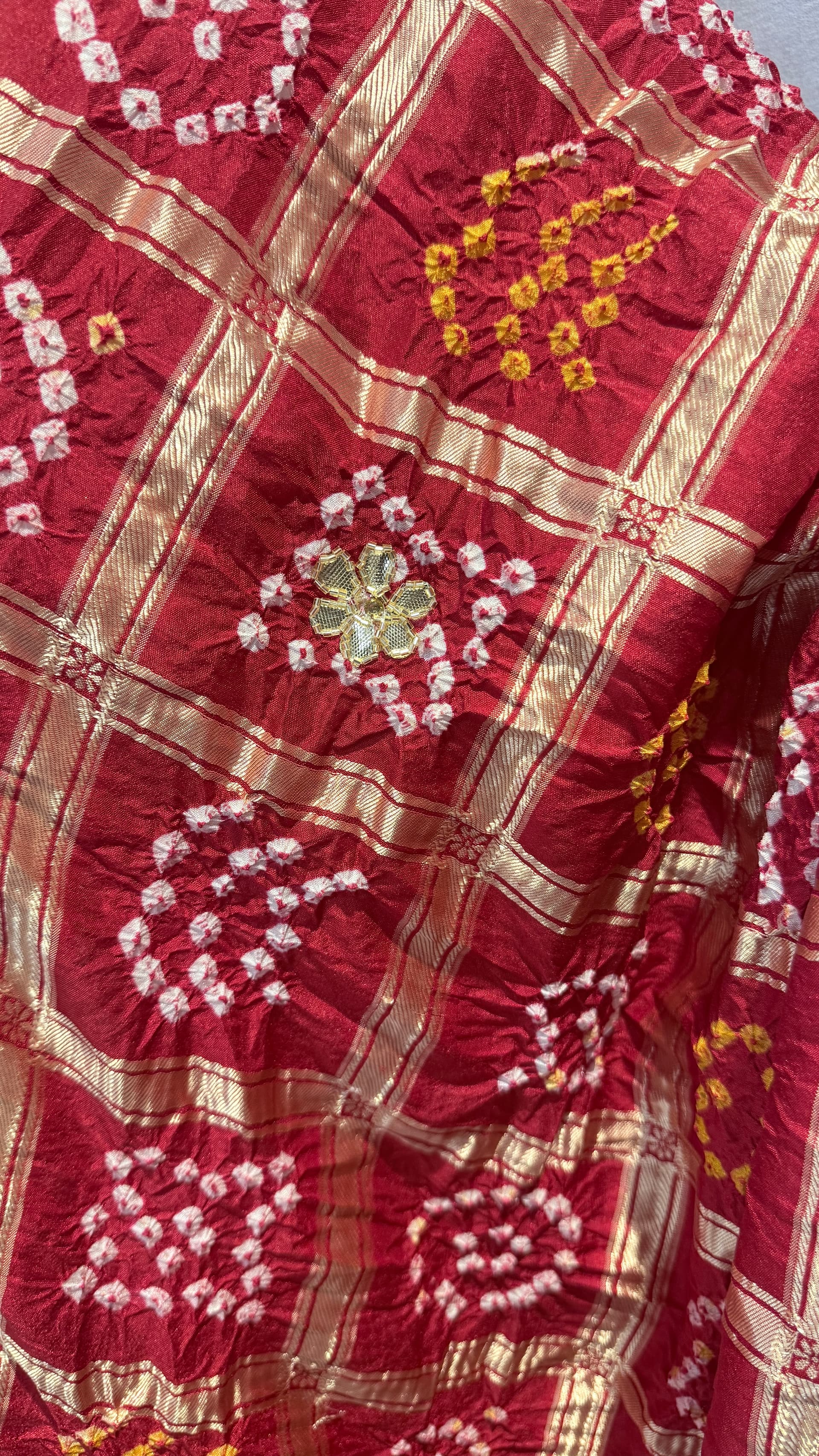 Festive Malai Silk Gota Patti Dupatta for Women