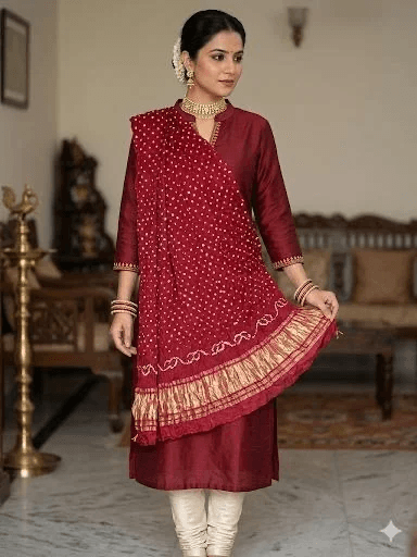 Modal Silk Boond Dupata
