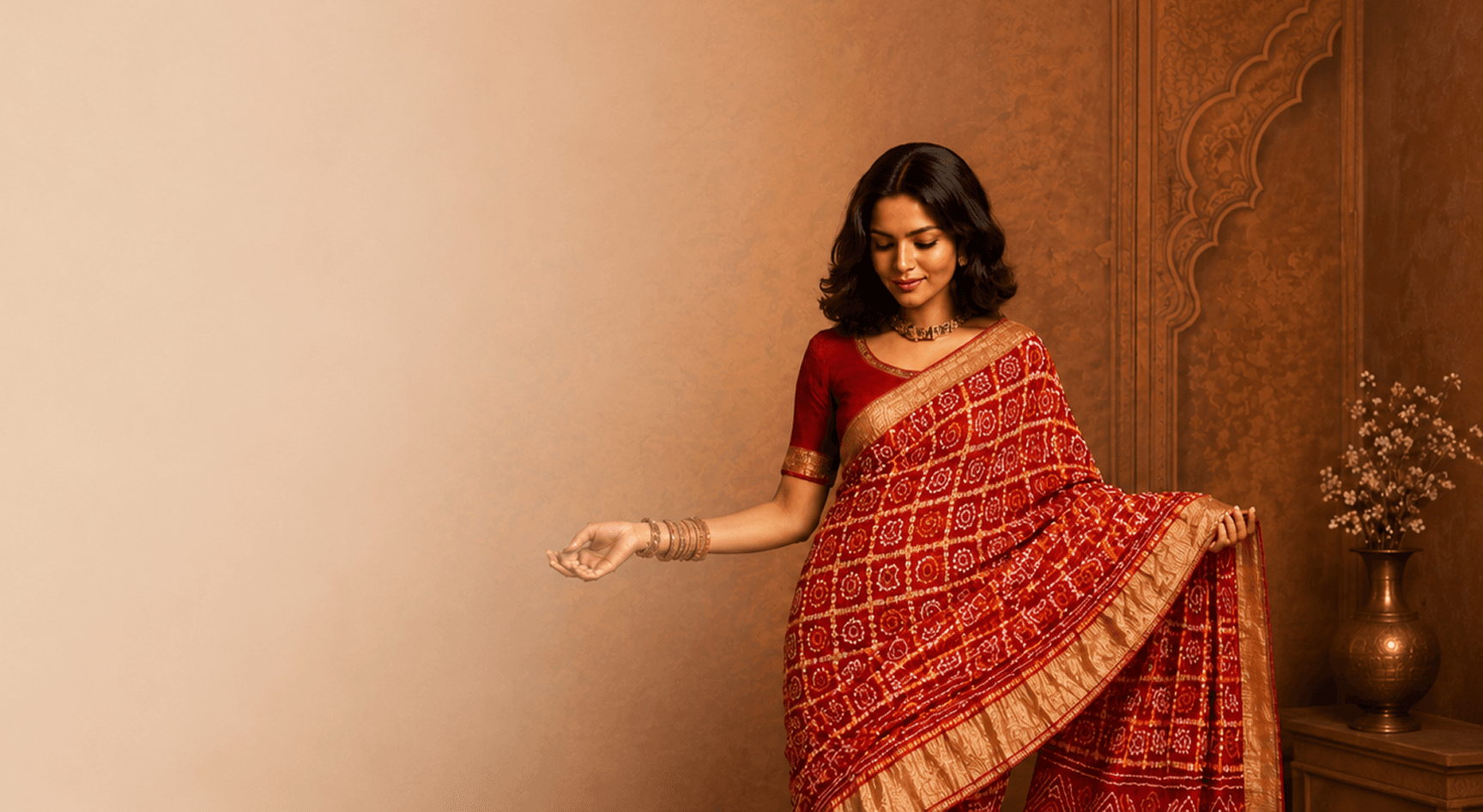 Bandhej saree collection