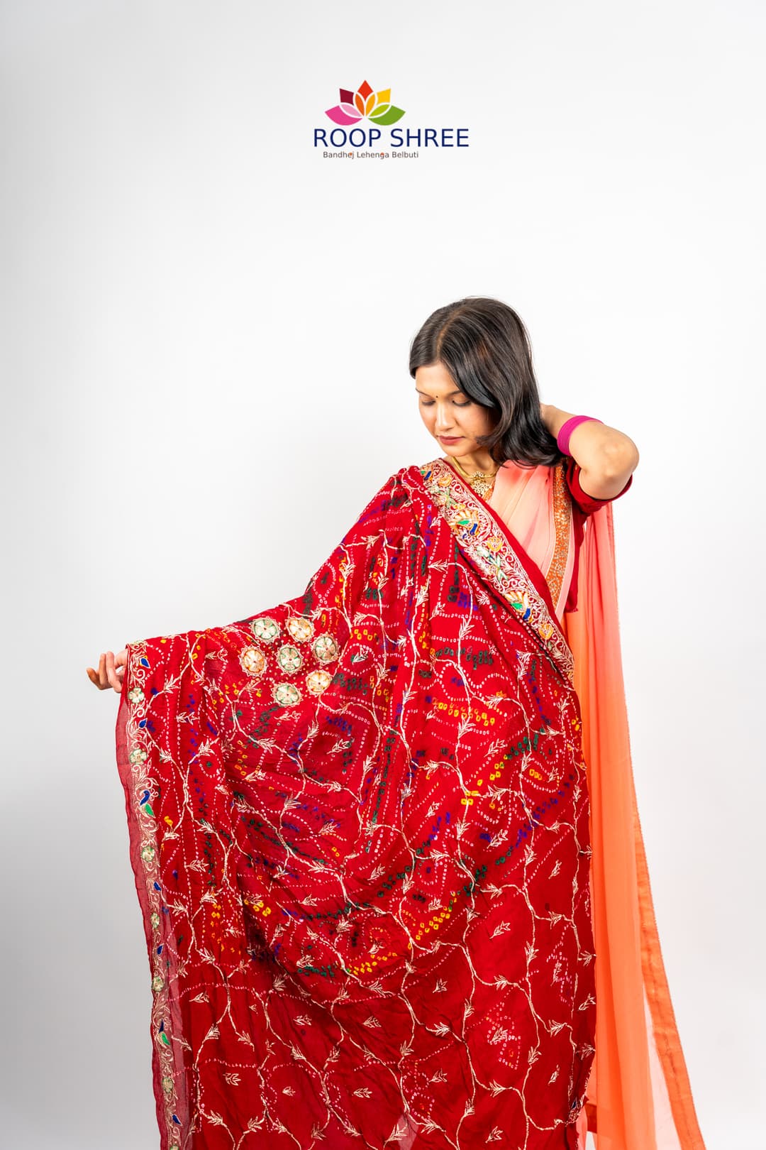 Jaal Peela Chunri With Pittan Work