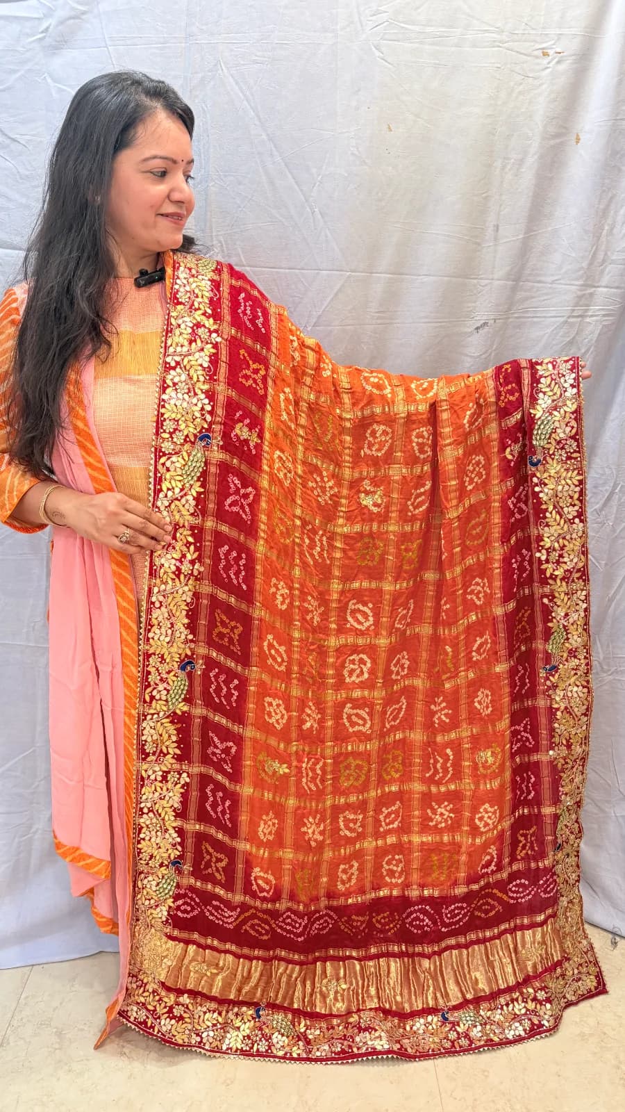 Shahi Gotapatti Kasab Dupatta