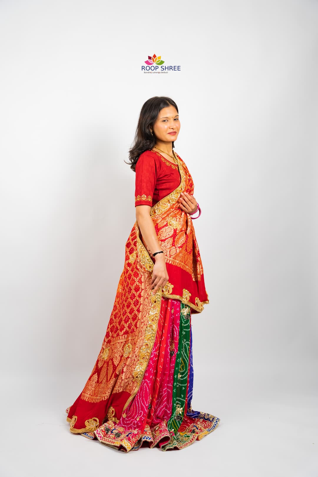 Kadhi georgette belbuti Chunri